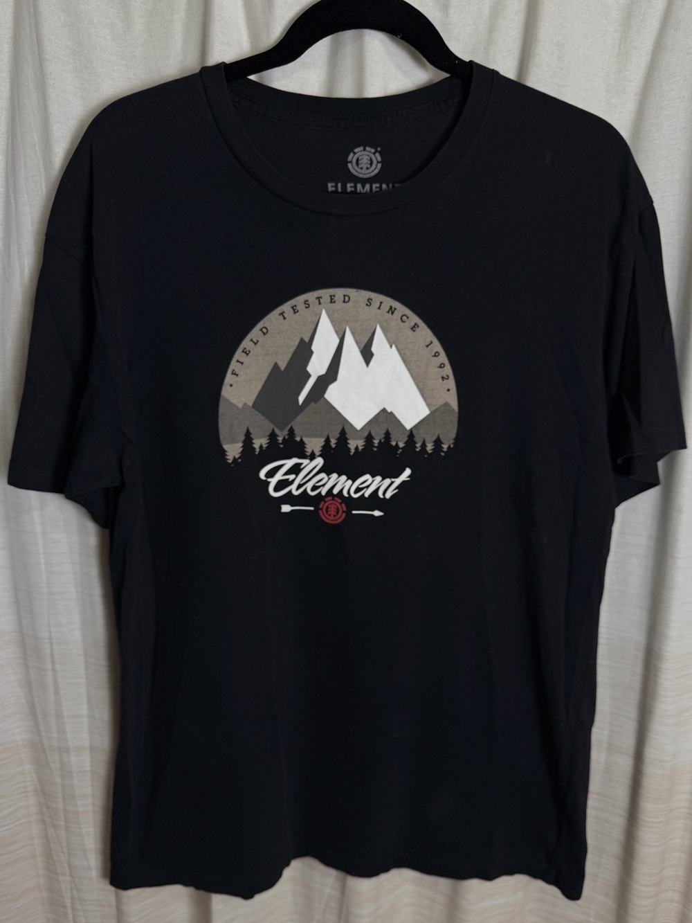 🌵 2 for $10
Element | Men’s Black Graphic T-Shirt - Mountain Logo